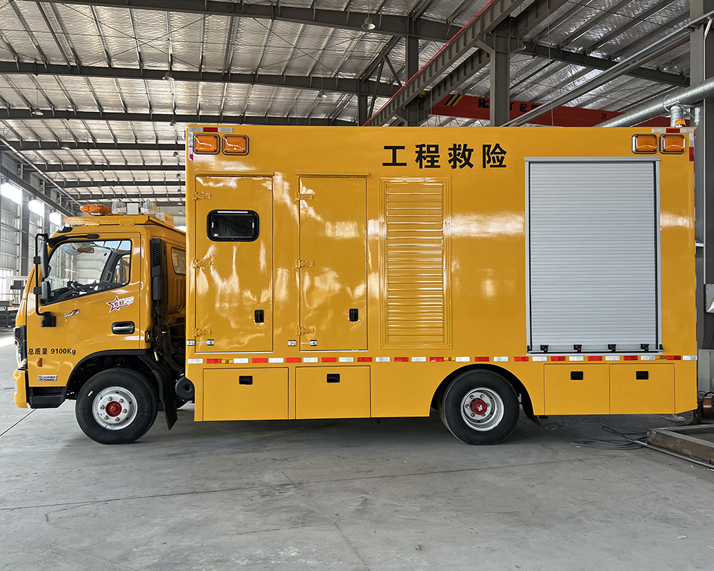 中型排涝泵车